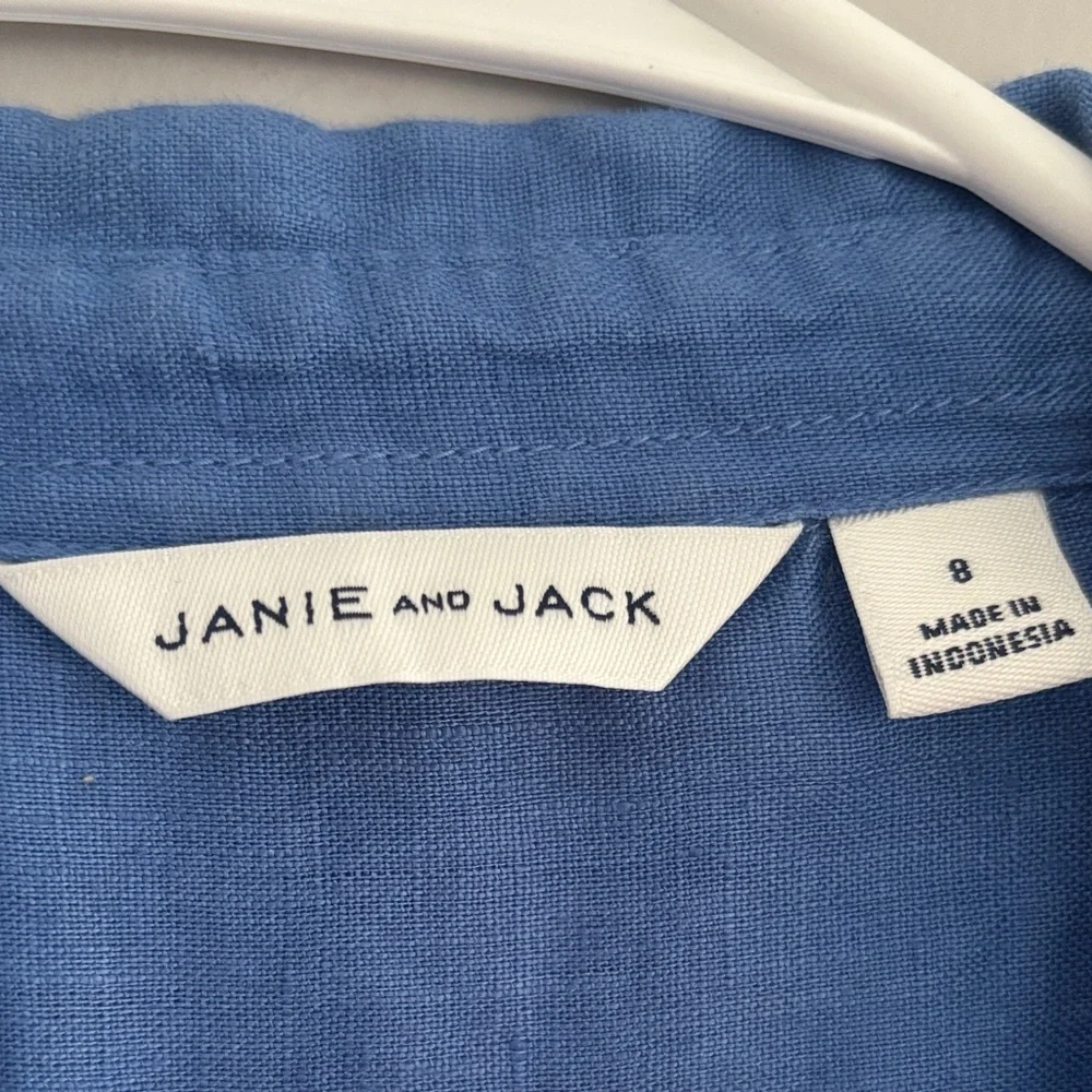 Janie and Jack Classic Navy Button-Down Shirt